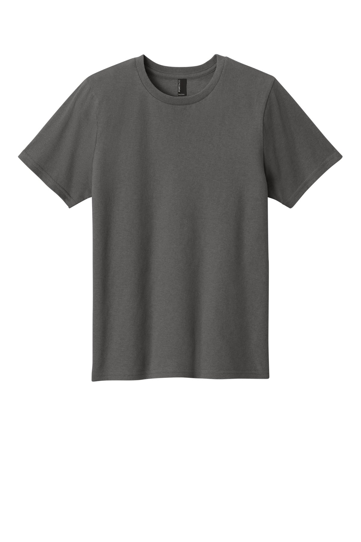 Port & Coƒ?› Youth Easy Cotton Tee PC43Y