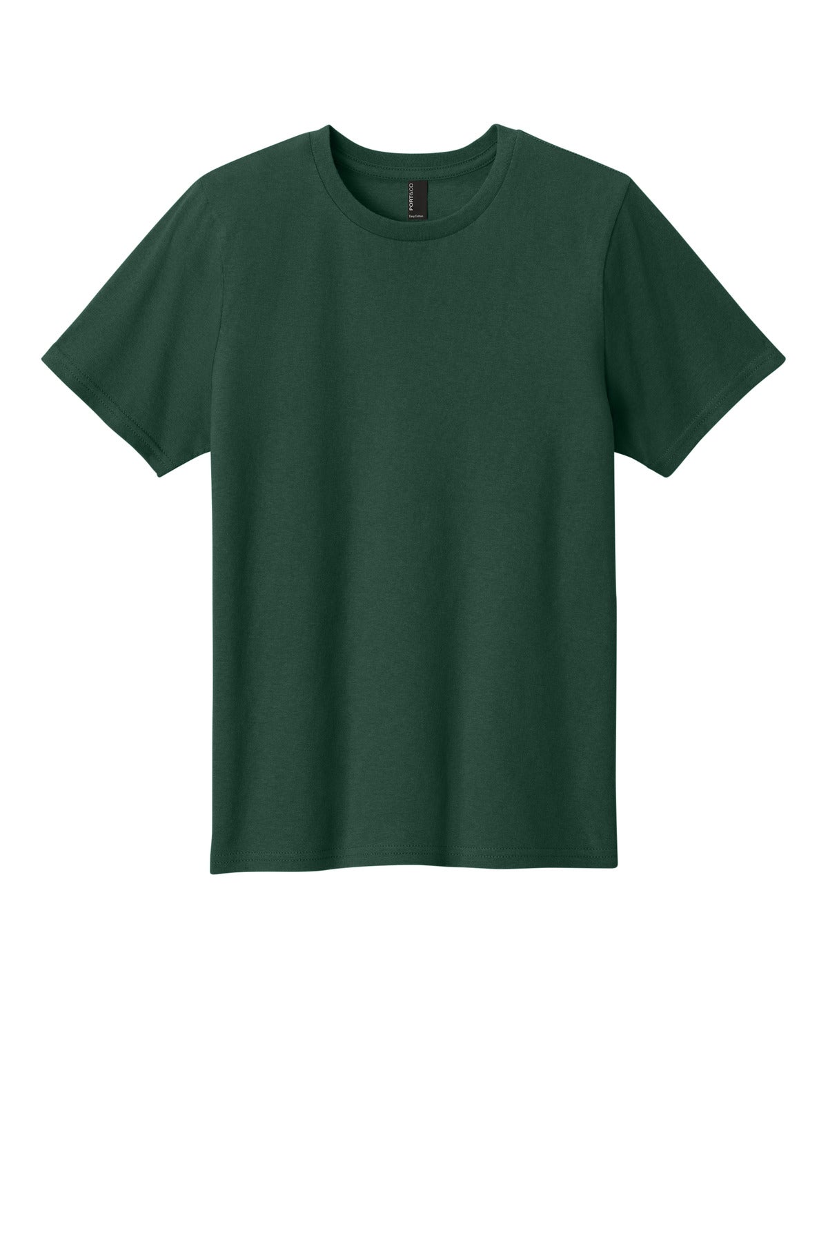 Port & Coƒ?› Youth Easy Cotton Tee PC43Y