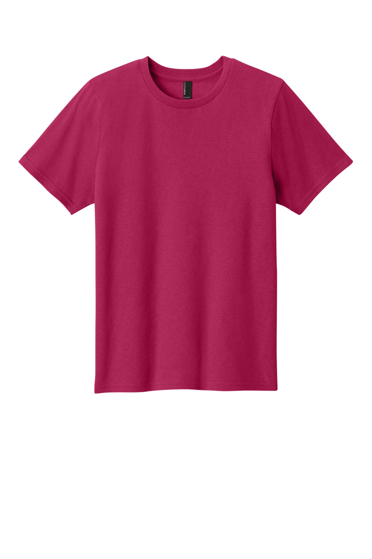 Port & Coƒ?› Youth Easy Cotton Tee PC43Y