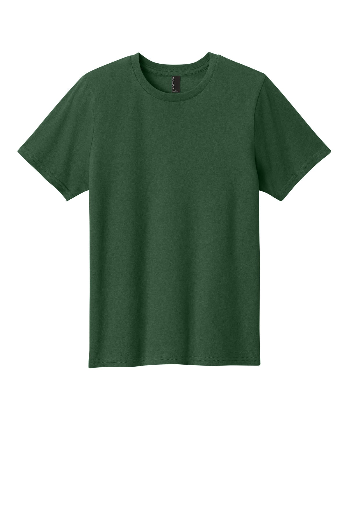 Port & Coƒ?› Youth Easy Cotton Tee PC43Y