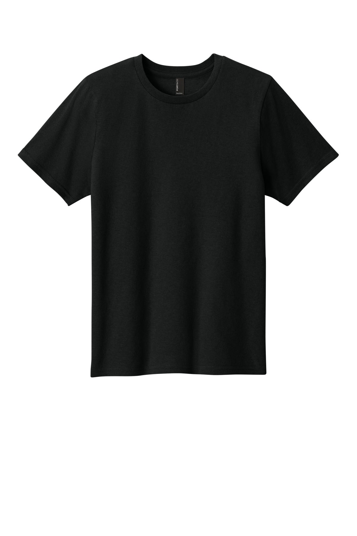 Port & Coƒ?› Youth Easy Cotton Tee PC43Y