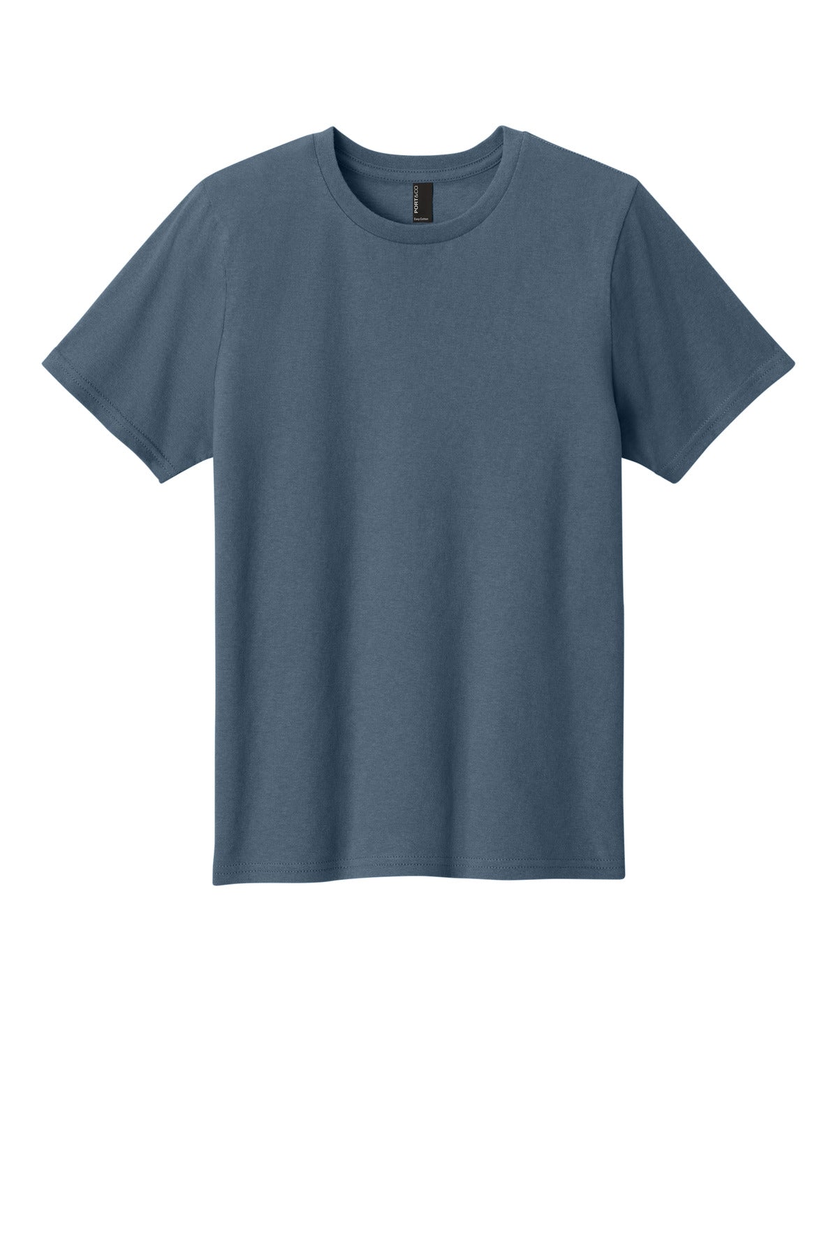Port & Coƒ?› Youth Easy Cotton Tee PC43Y