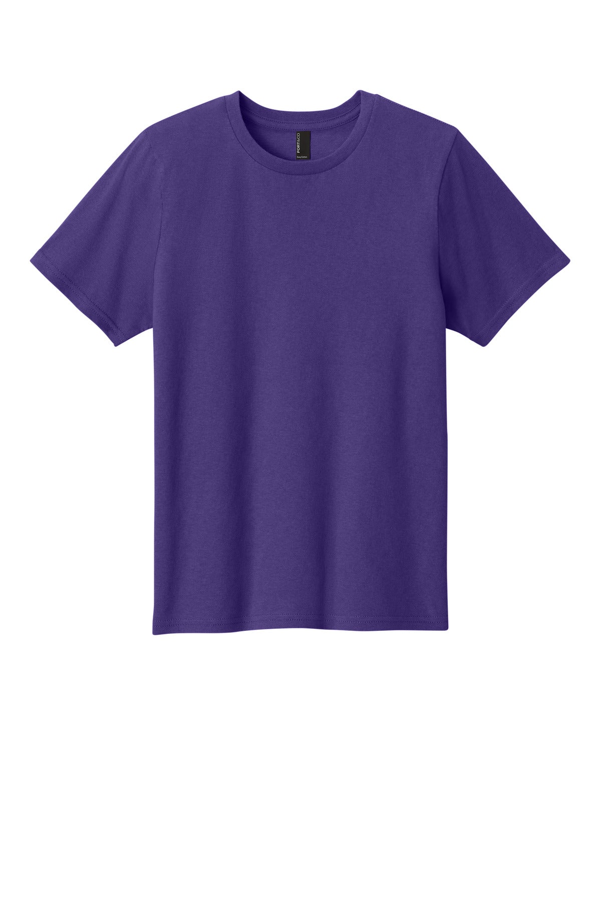 Port & Coƒ?› Youth Easy Cotton Tee PC43Y