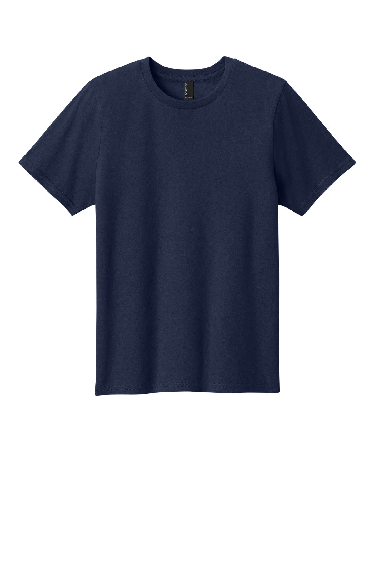 Port & Coƒ?› Youth Easy Cotton Tee PC43Y