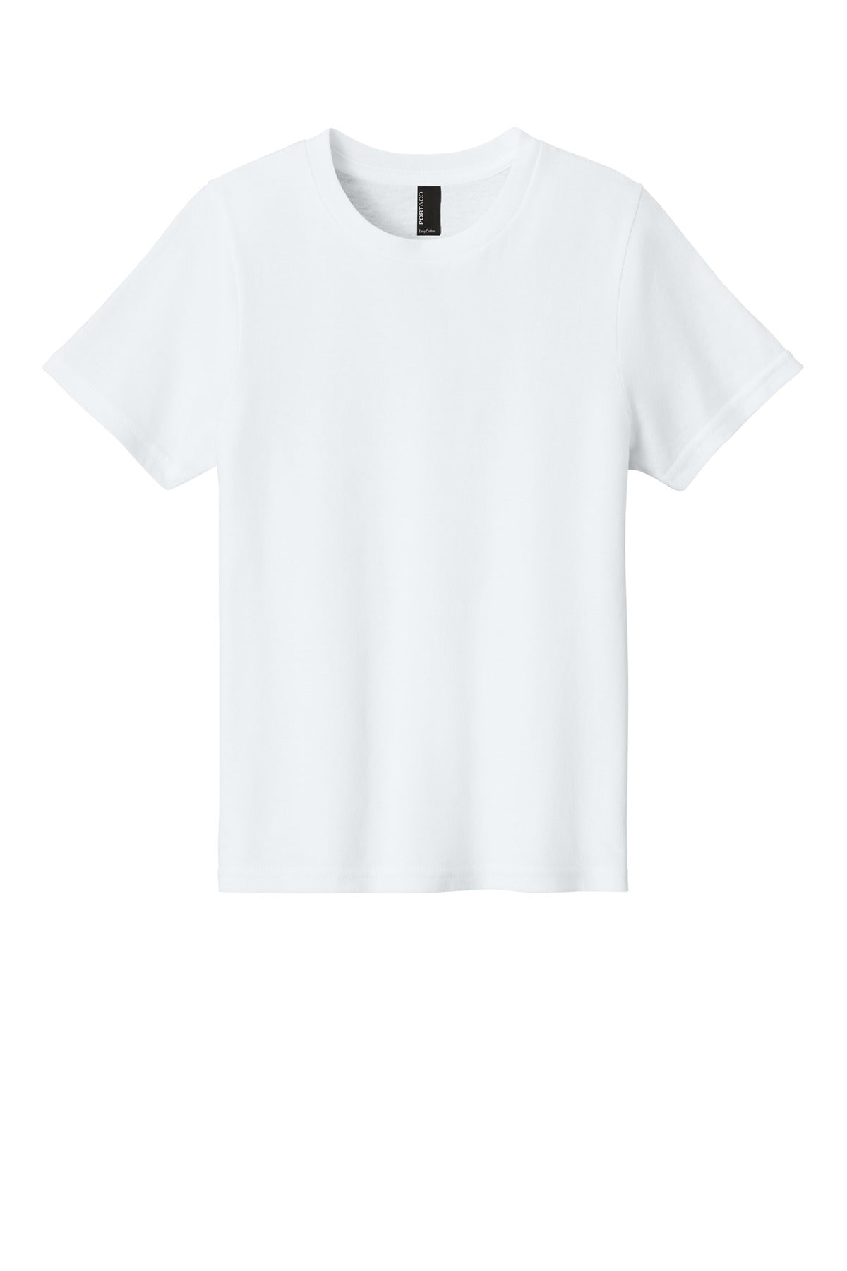 Port & Coƒ?› Youth Easy Cotton Tee PC43Y
