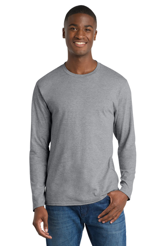 Port & Coƒ?› Long Sleeve Fan Favorite Tee. PC450LS
