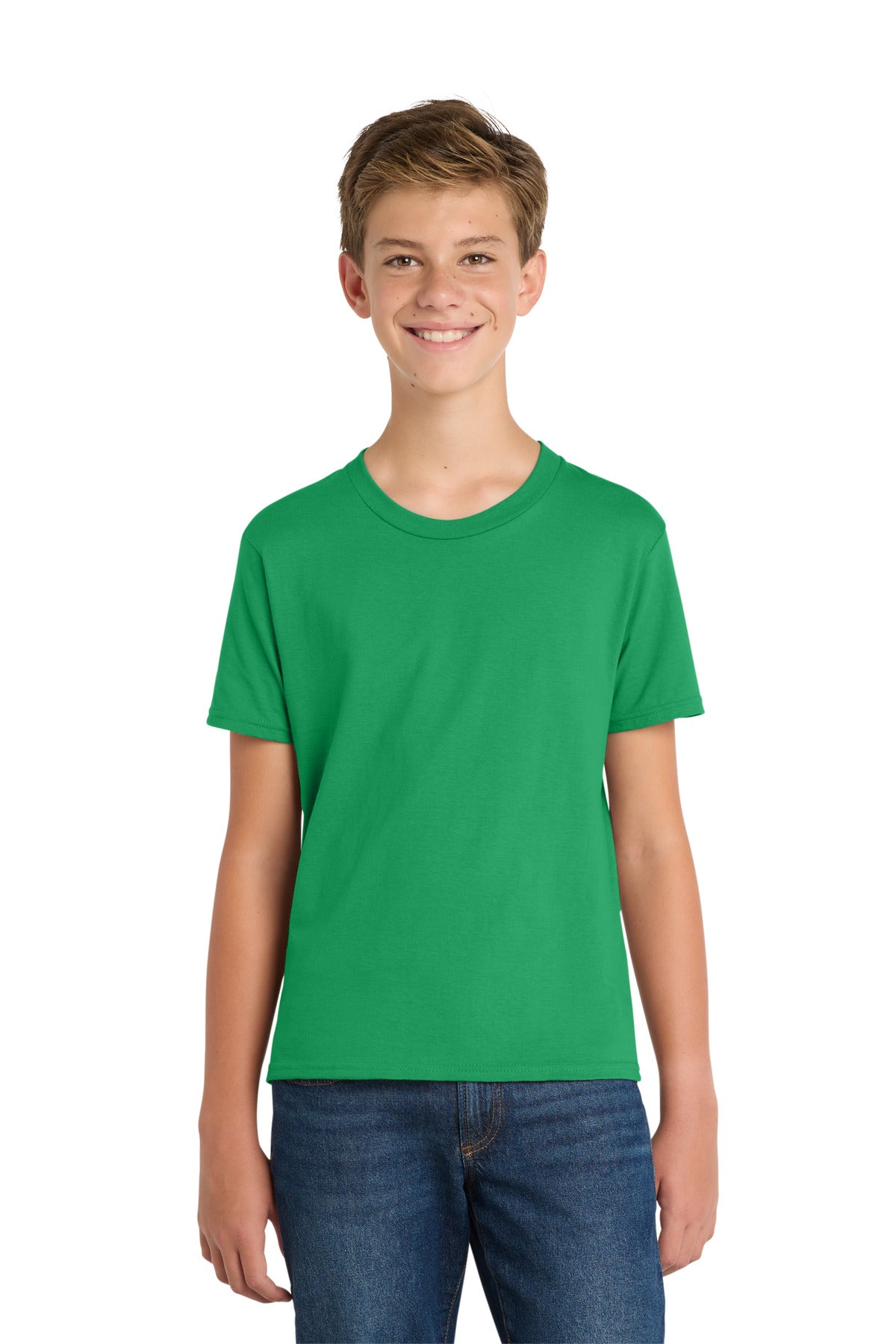 Port & Coƒ?› Youth Fan Favorite Tee. PC450Y