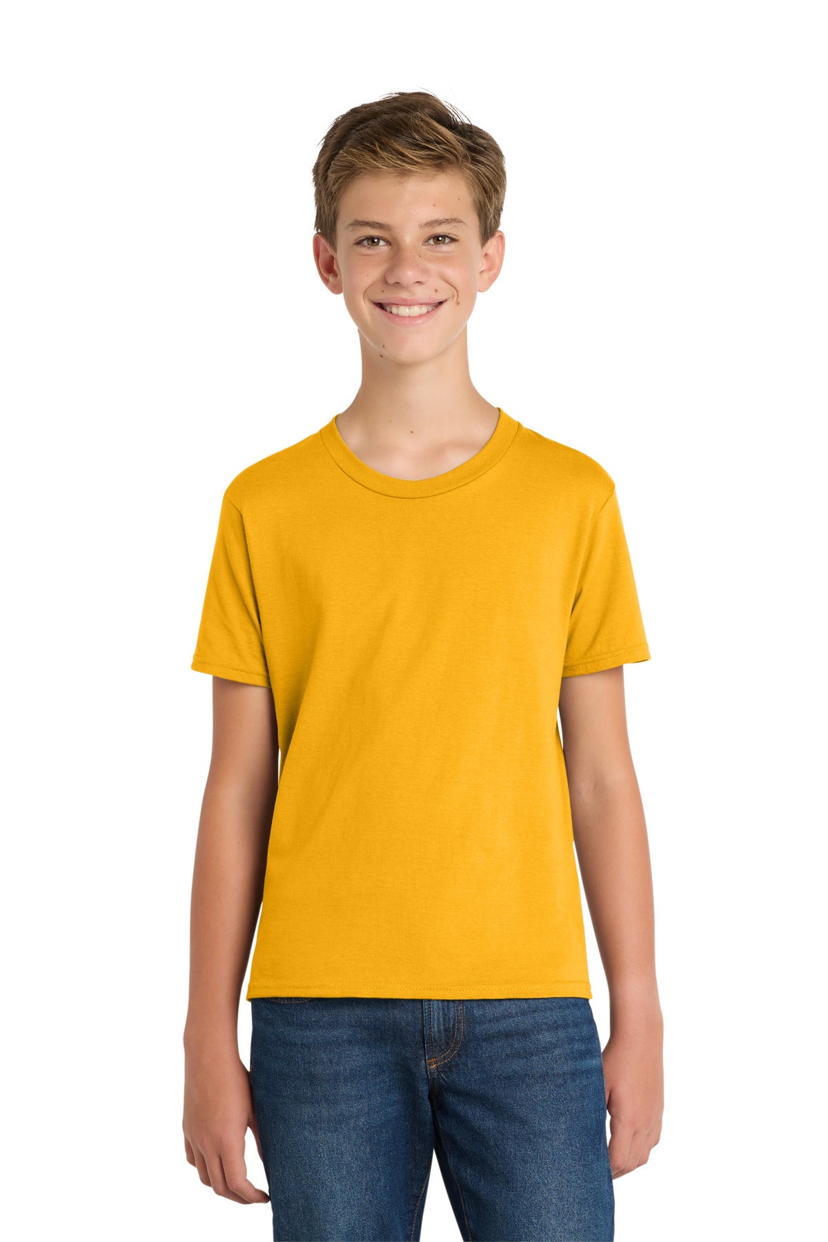Port & Coƒ?› Youth Fan Favorite Tee. PC450Y