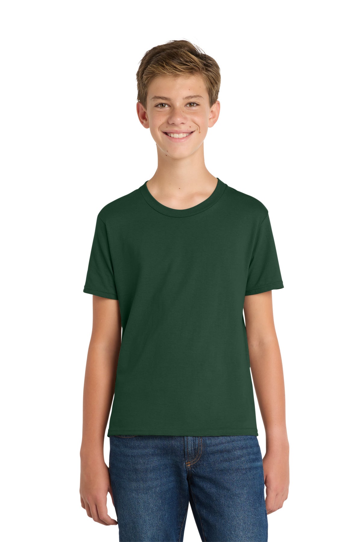 Port & Coƒ?› Youth Fan Favorite Tee. PC450Y