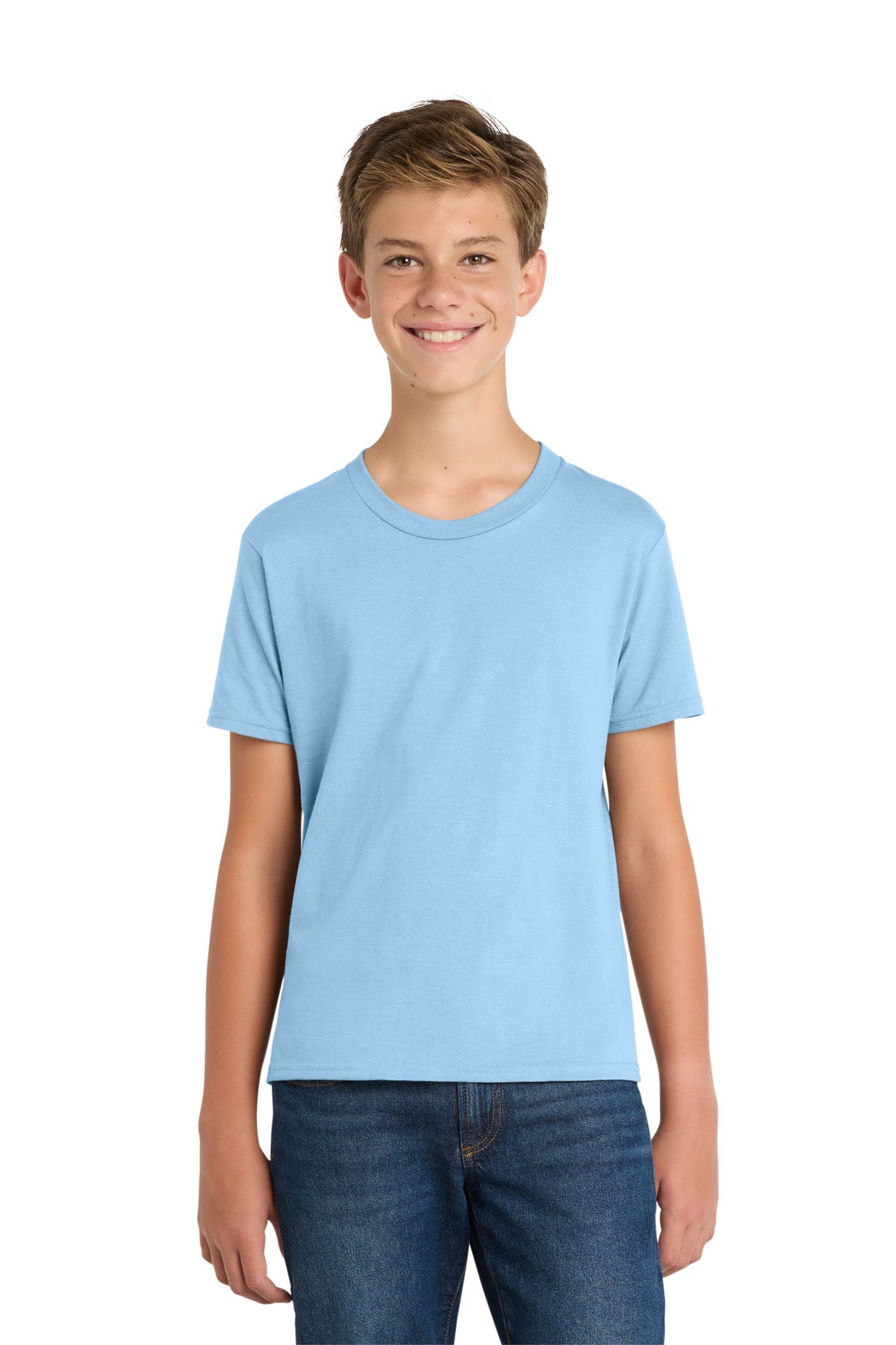 Port & Coƒ?› Youth Fan Favorite Tee. PC450Y