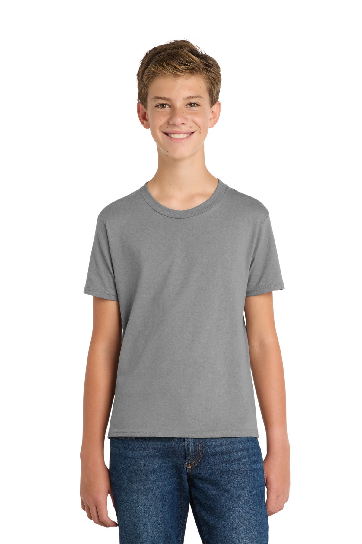 Port & Coƒ?› Youth Fan Favorite Tee. PC450Y