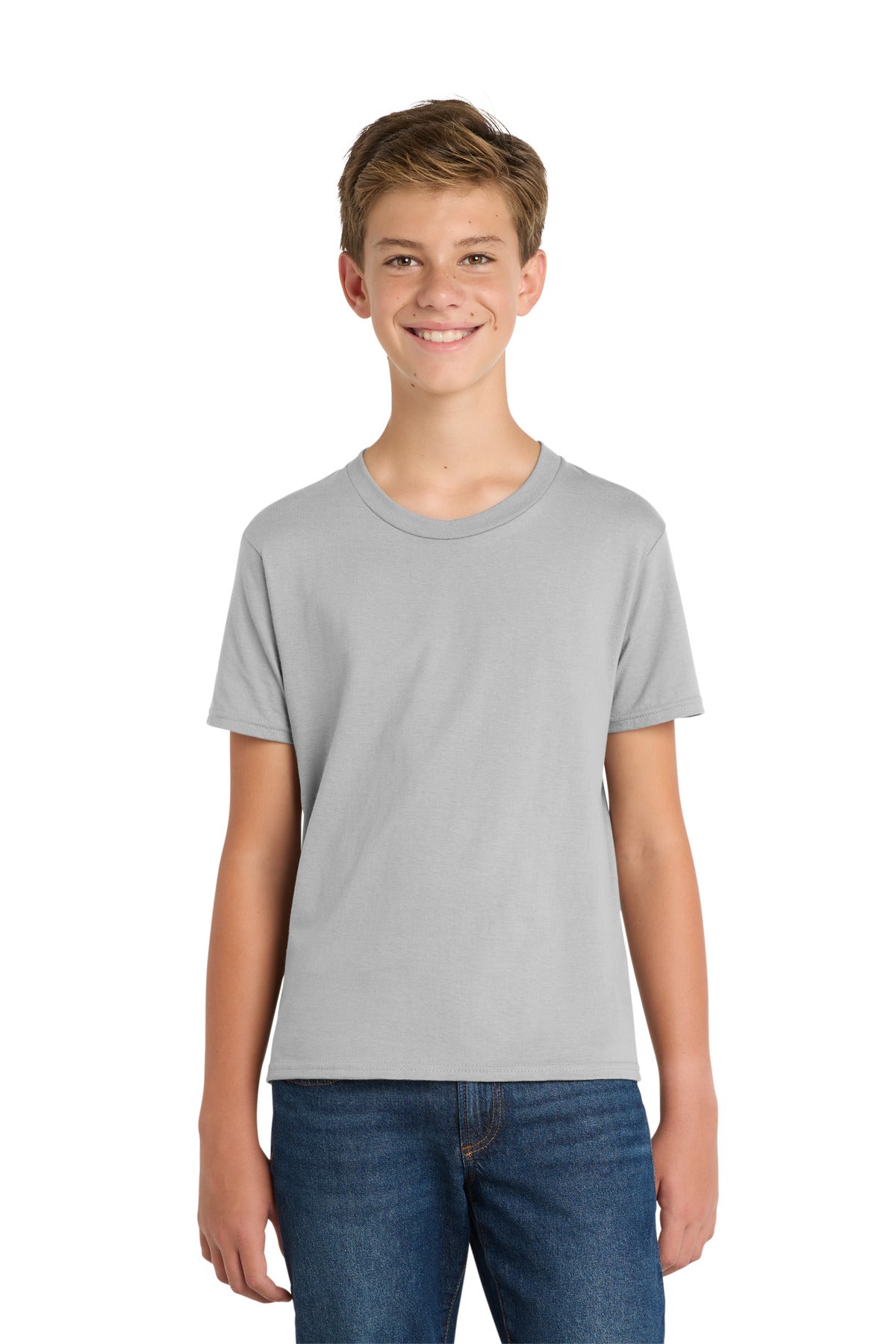 Port & Coƒ?› Youth Fan Favorite Tee. PC450Y