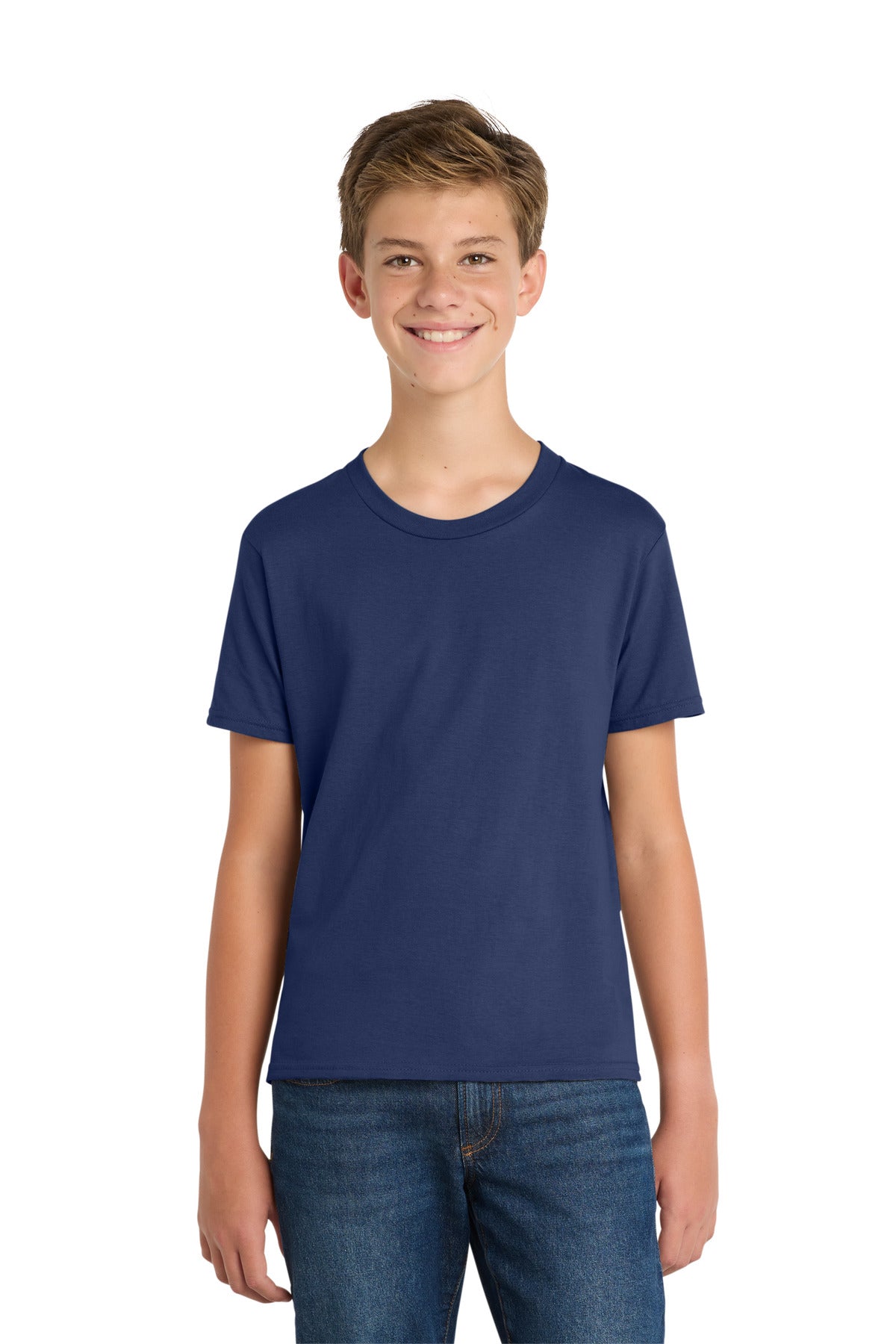Port & Coƒ?› Youth Fan Favorite Tee. PC450Y