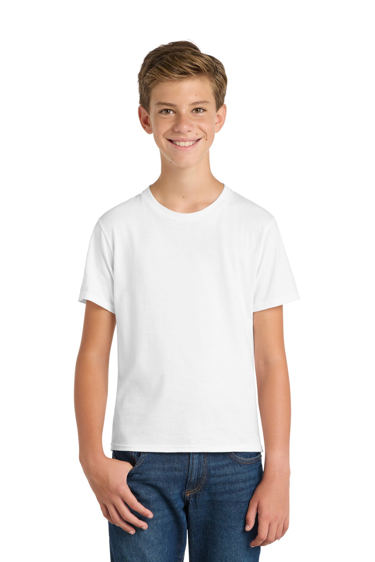 Port & Coƒ?› Youth Fan Favorite Tee. PC450Y