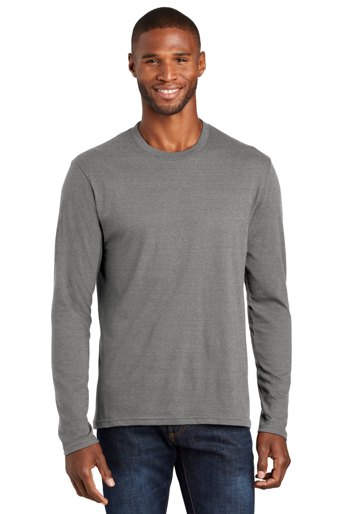 Port & Company ? Long Sleeve Fan Favorite ? Blend Tee. PC455LS