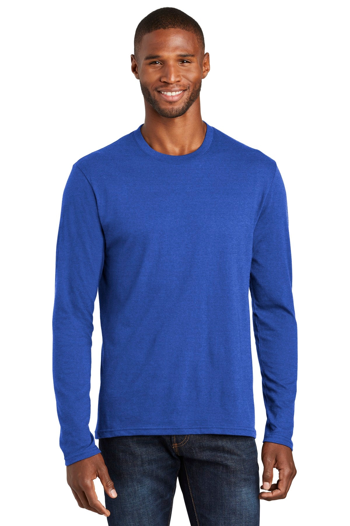 Port & Company ? Long Sleeve Fan Favorite ? Blend Tee. PC455LS