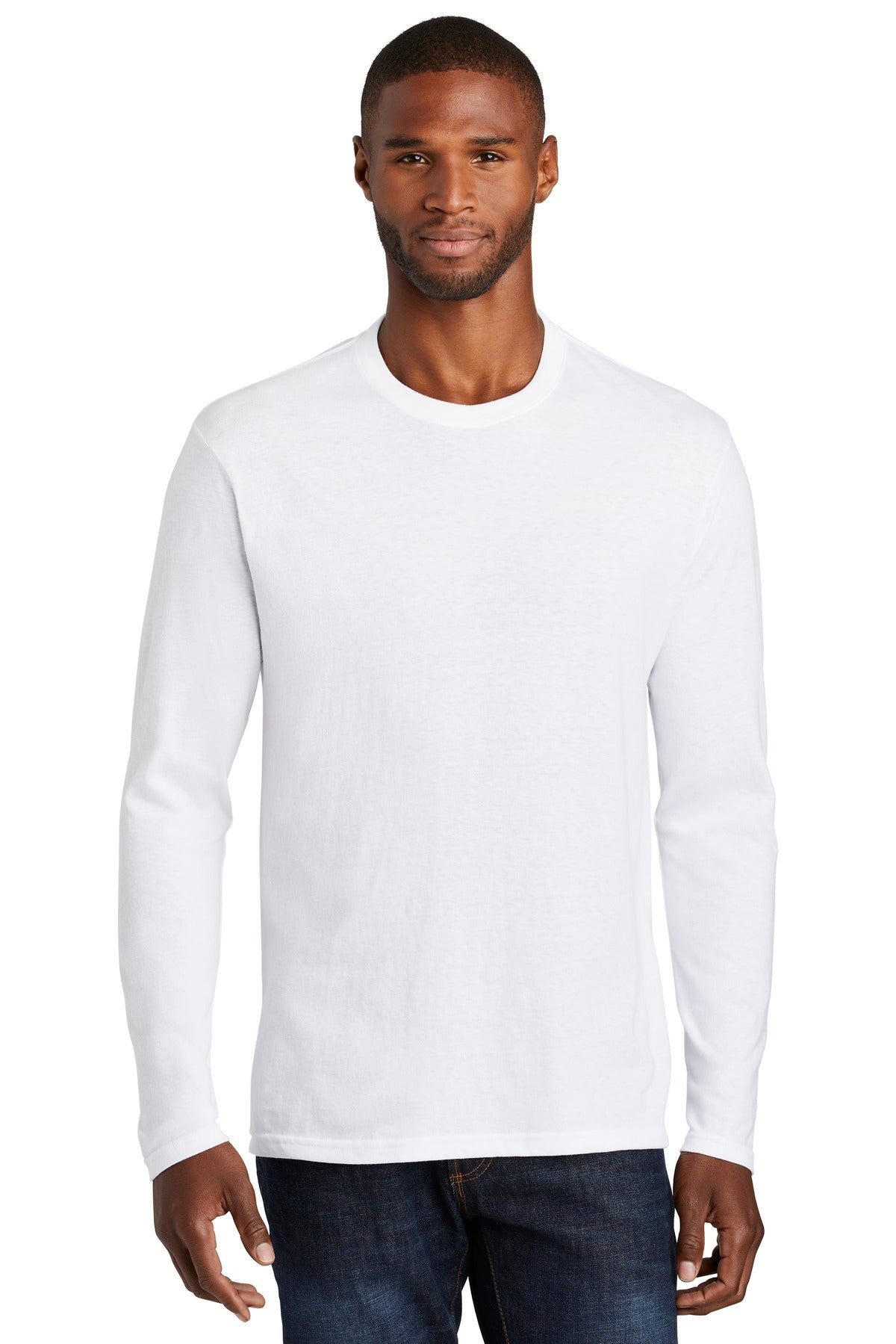 Port & Company ? Long Sleeve Fan Favorite ? Blend Tee. PC455LS
