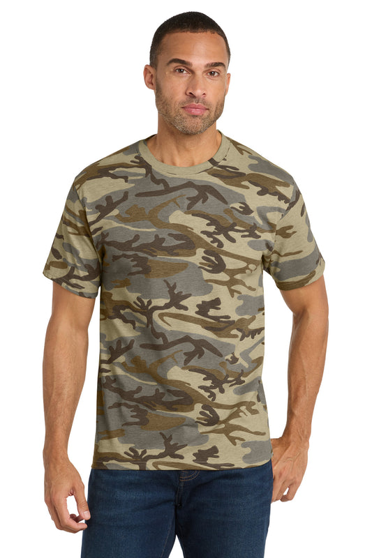 Port & Coâ„¢ Core Cotton Camo Tee.  PC54C