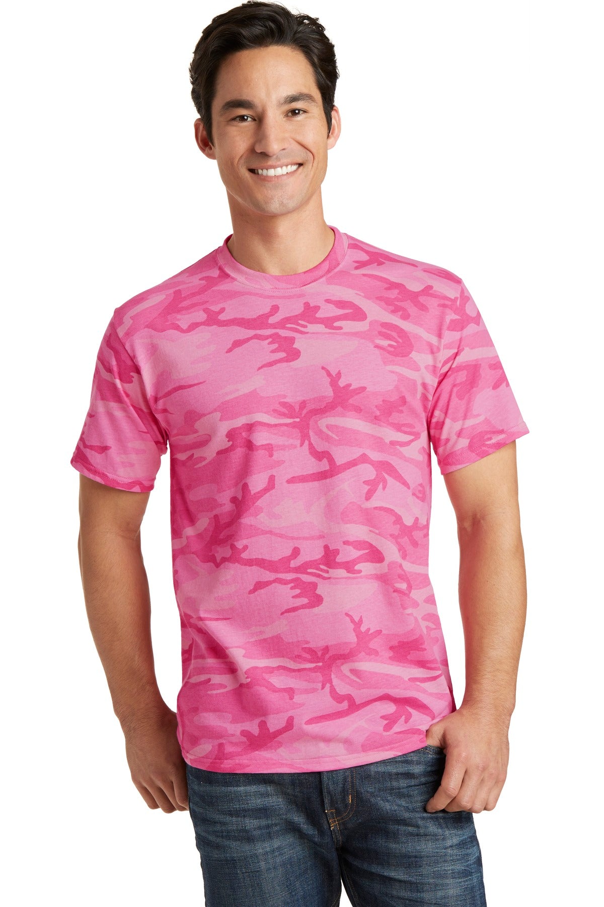Port & Company? Core Cotton Camo Tee.  PC54C