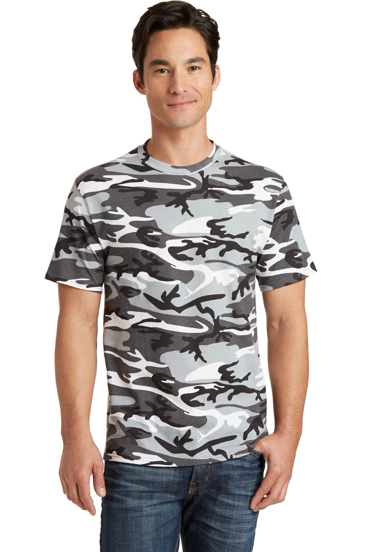 Port & Company? Core Cotton Camo Tee.  PC54C