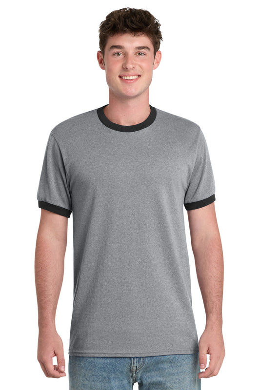 Port & Coƒ?› Core Cotton Ringer Tee.  PC54R