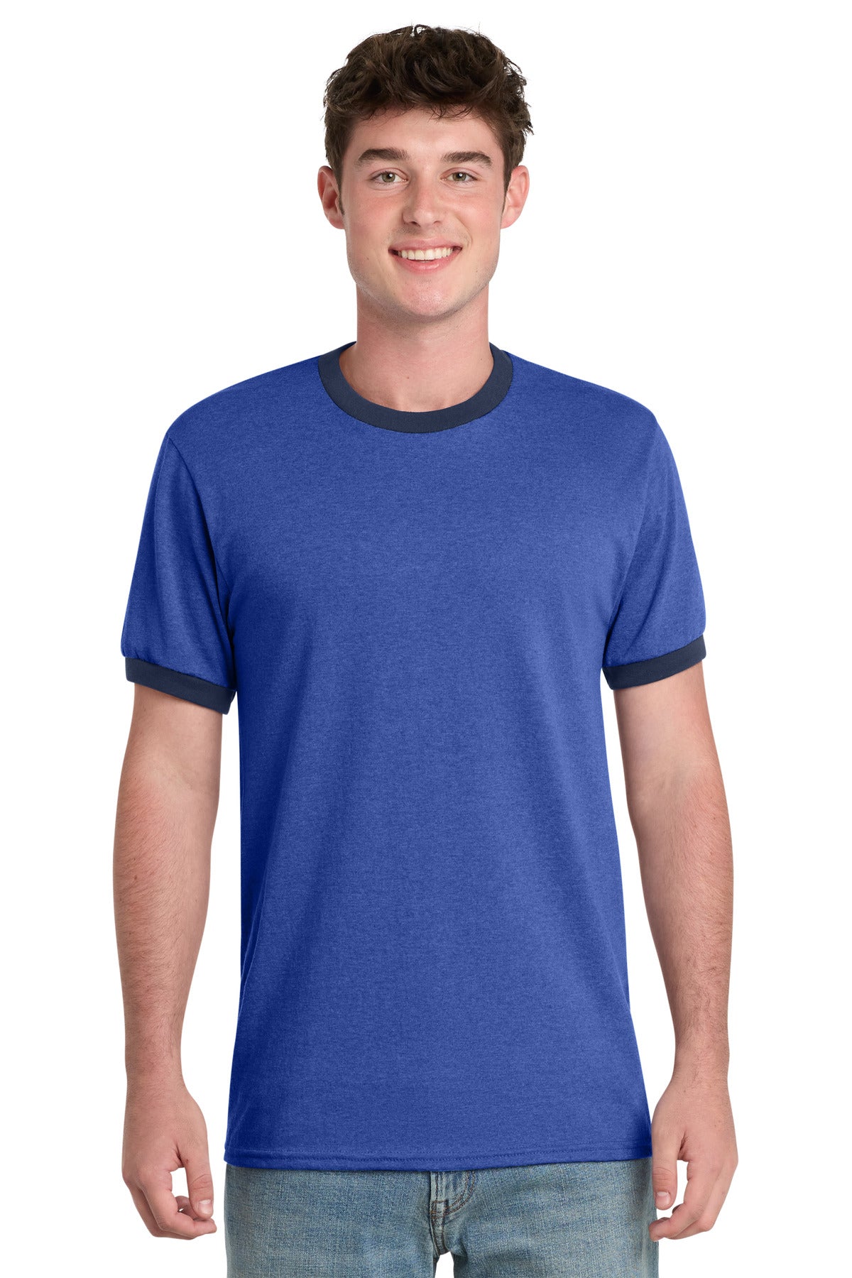 Port & Coƒ?› Core Cotton Ringer Tee.  PC54R