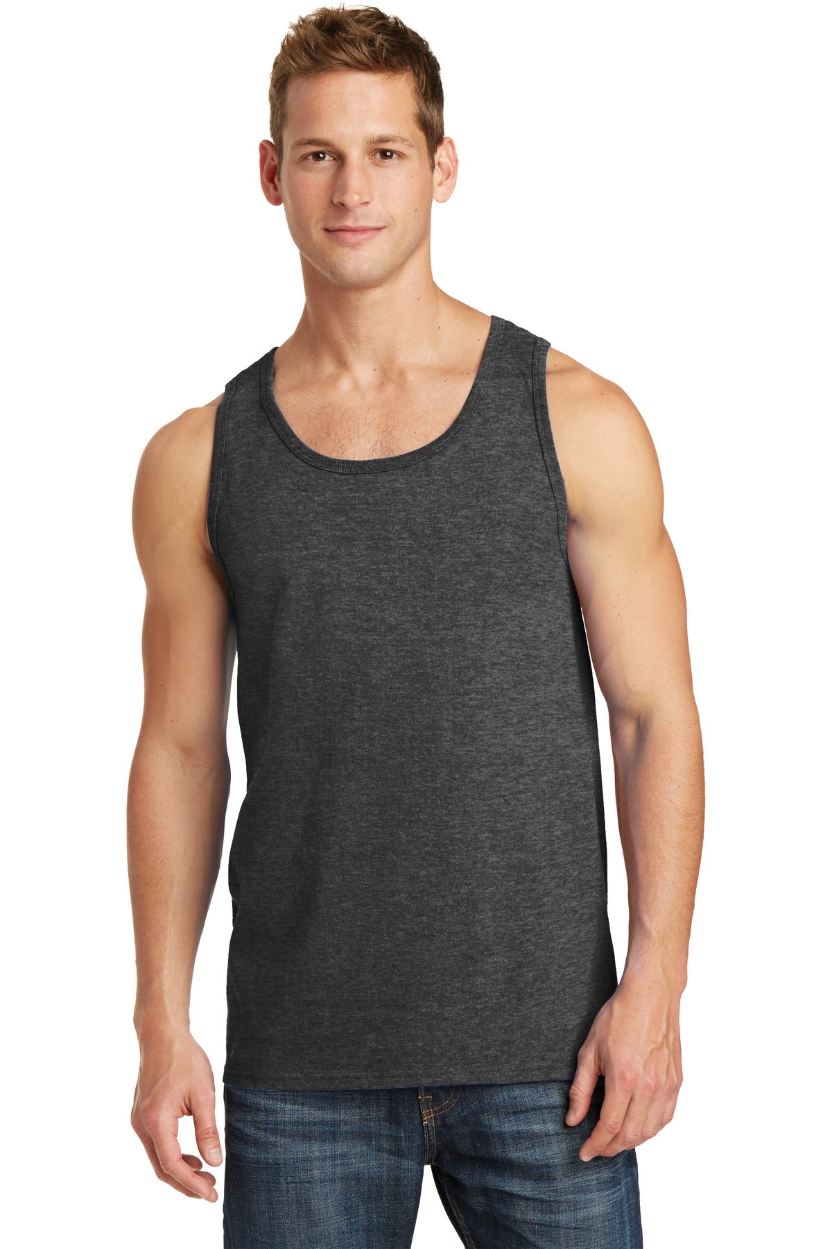 Port & Coâ„¢ Core Cotton Tank Top.  PC54TT