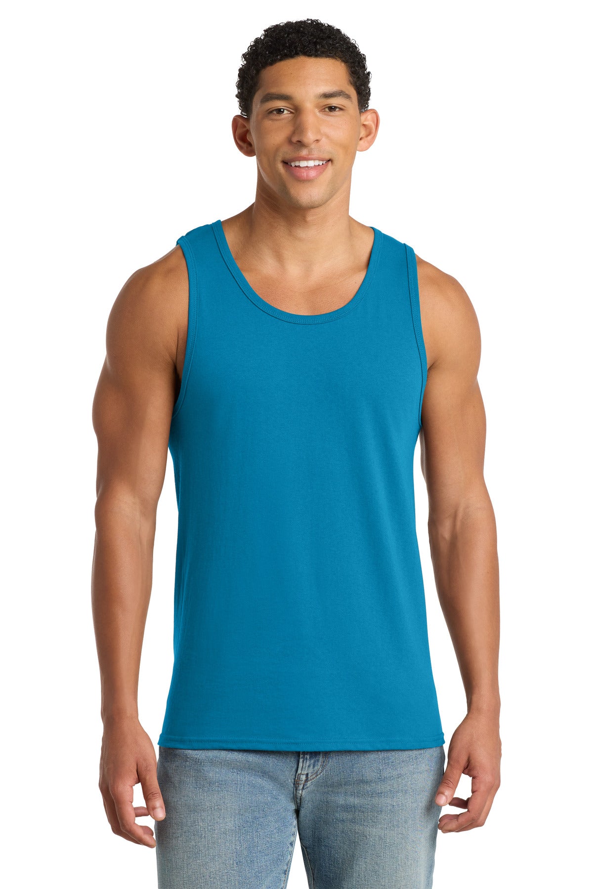 Port & Coƒ?› Core Cotton Tank Top.  PC54TT