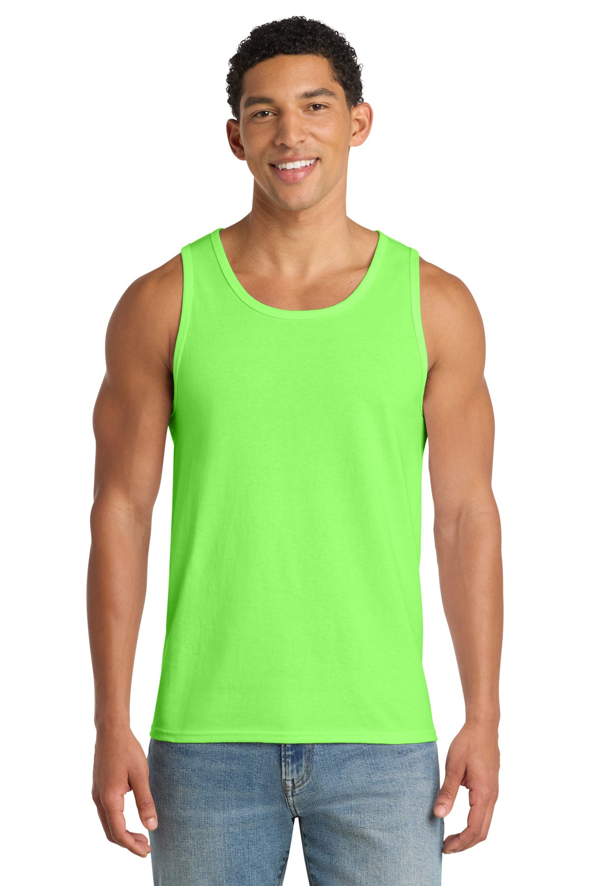 Port & Coƒ?› Core Cotton Tank Top.  PC54TT