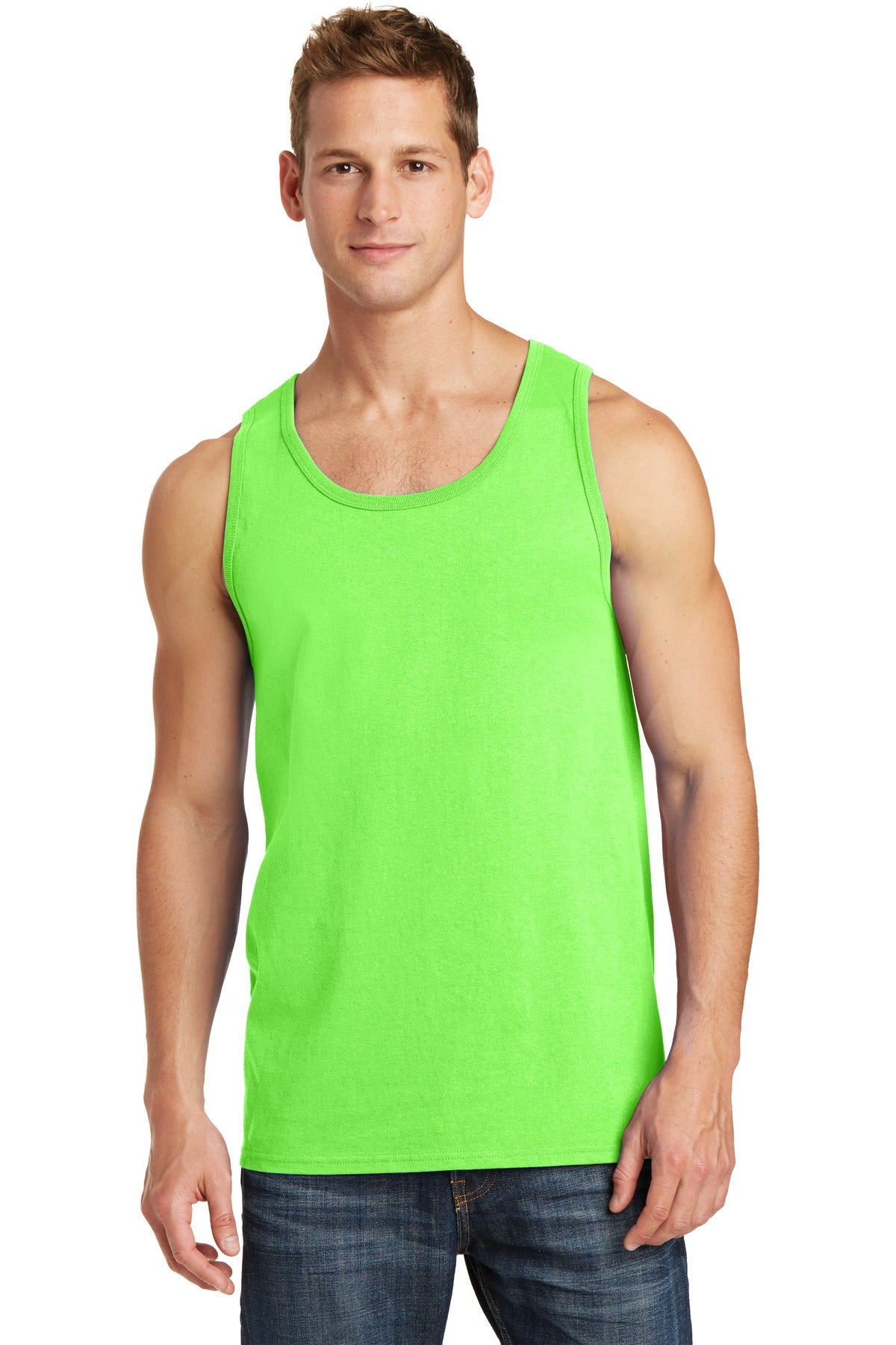 Port & Coâ„¢ Core Cotton Tank Top.  PC54TT