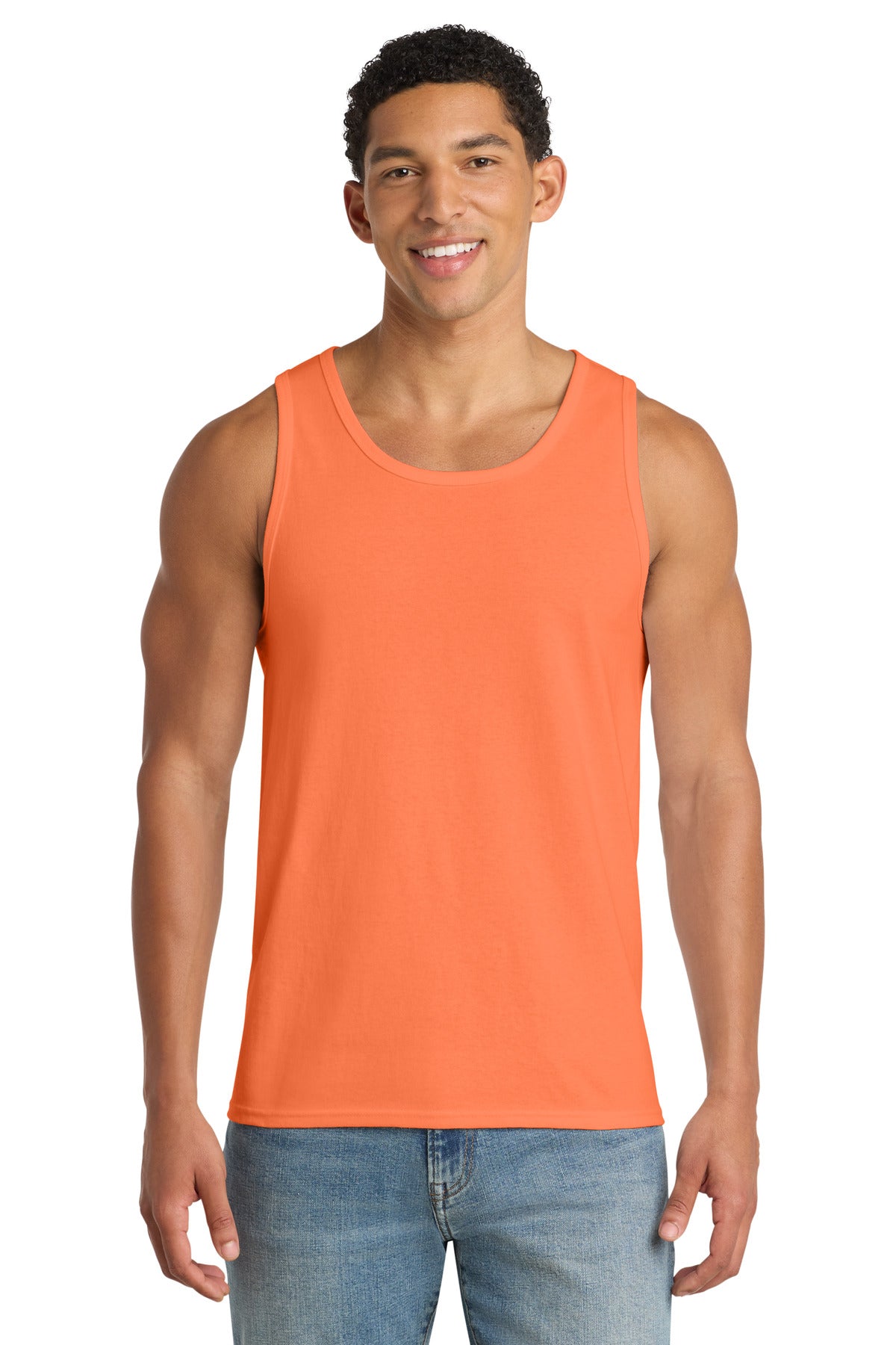 Port & Coƒ?› Core Cotton Tank Top.  PC54TT
