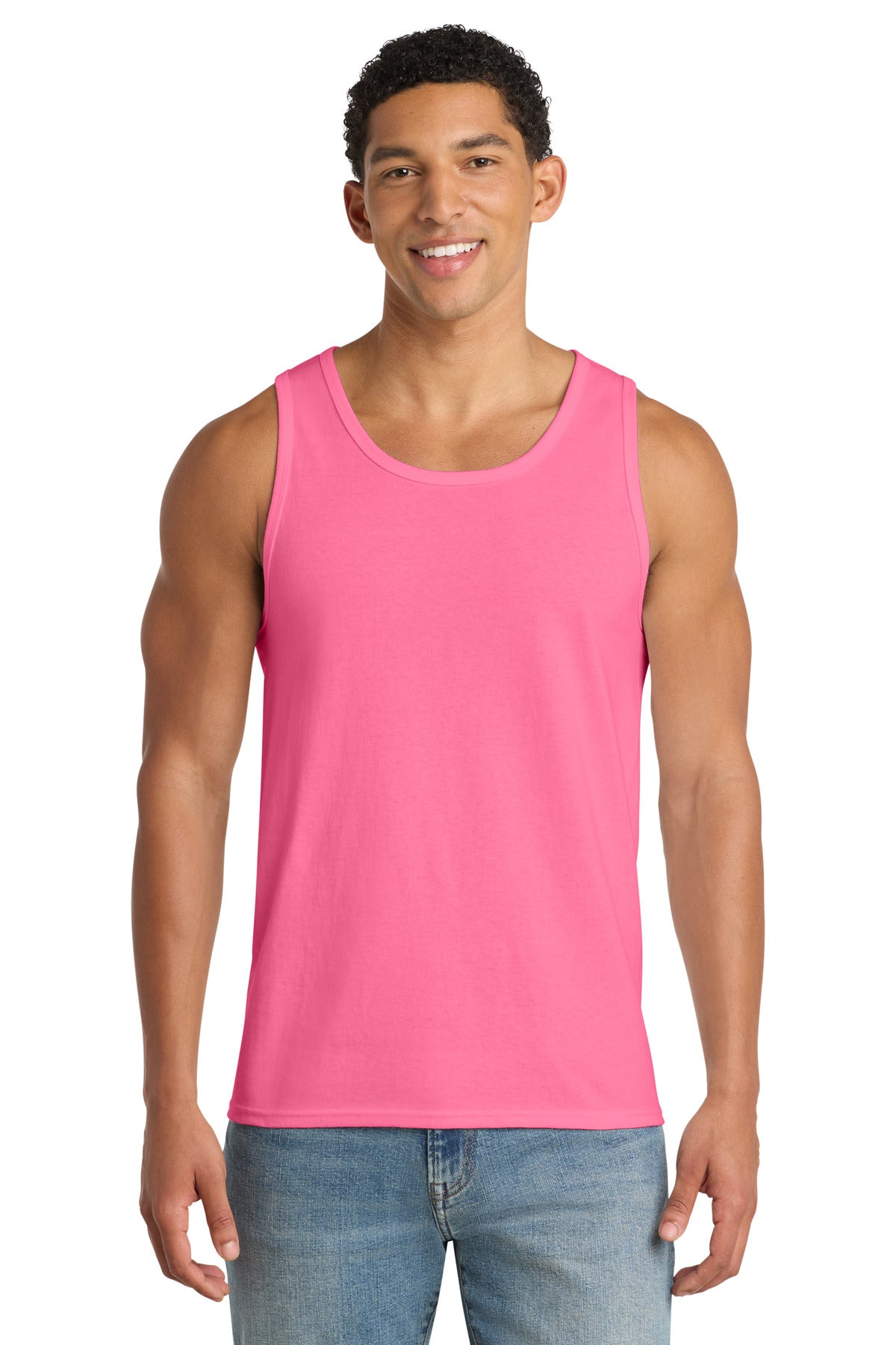 Port & Coƒ?› Core Cotton Tank Top.  PC54TT