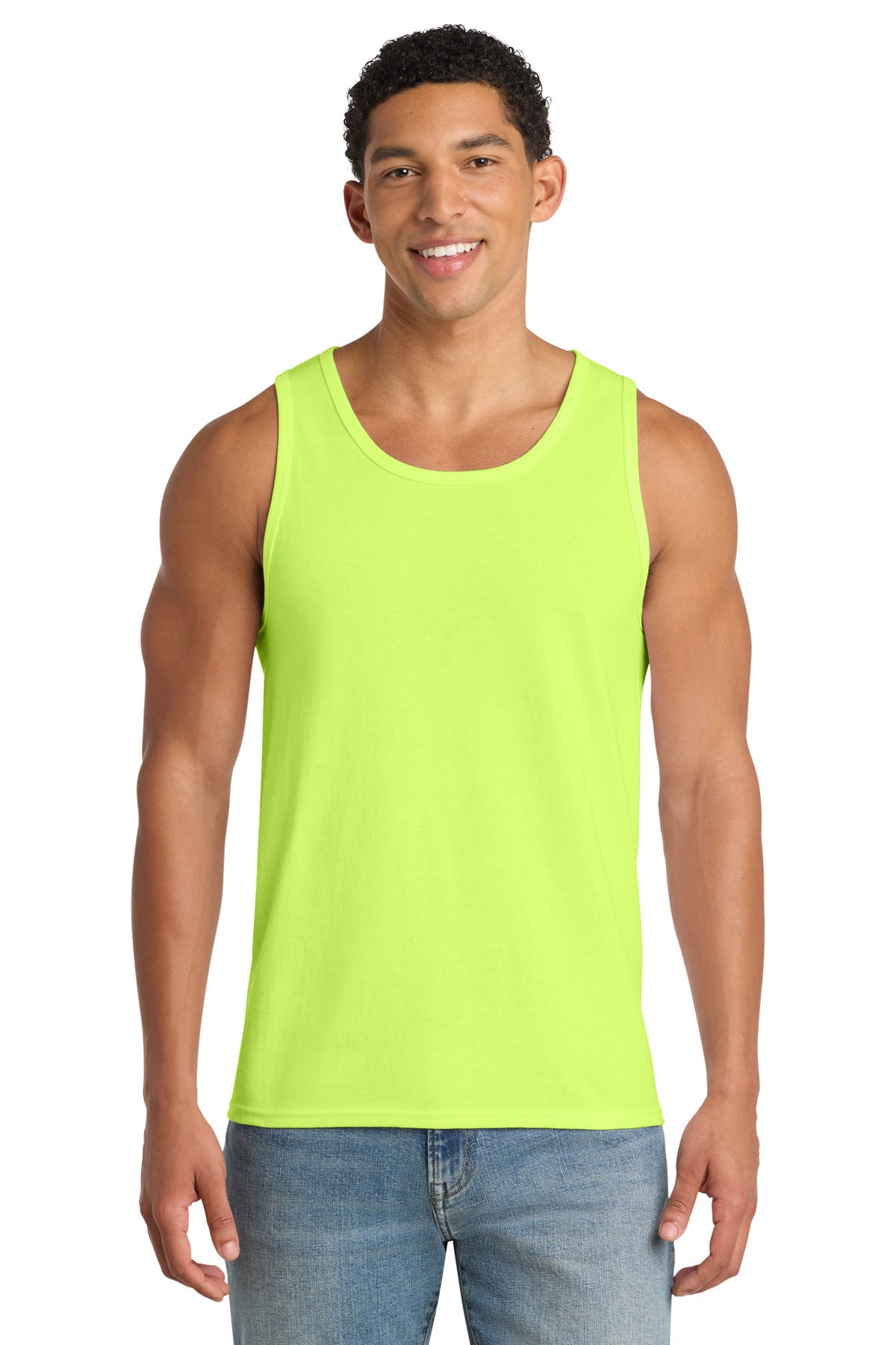 Port & Coƒ?› Core Cotton Tank Top.  PC54TT