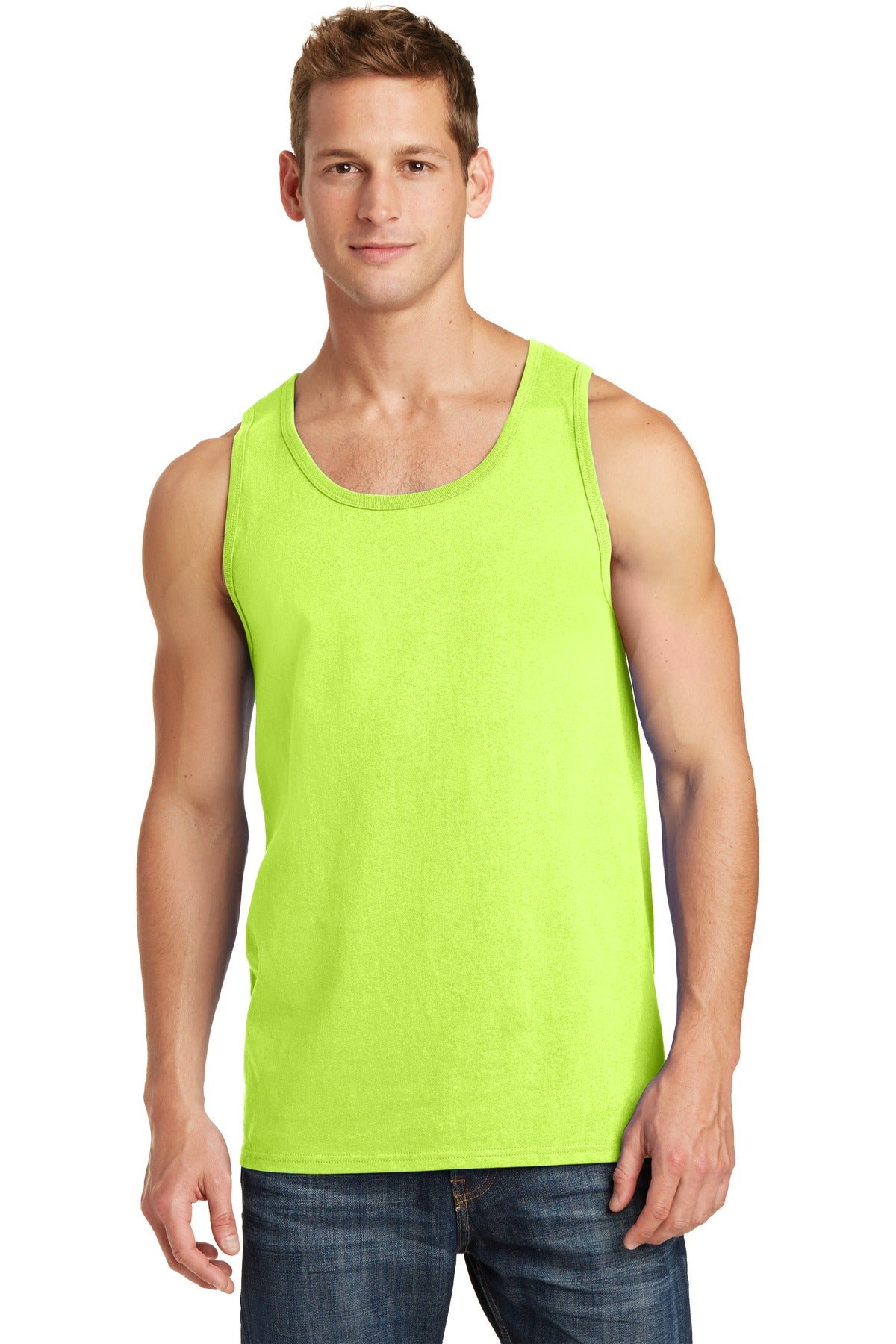 Port & Coâ„¢ Core Cotton Tank Top.  PC54TT