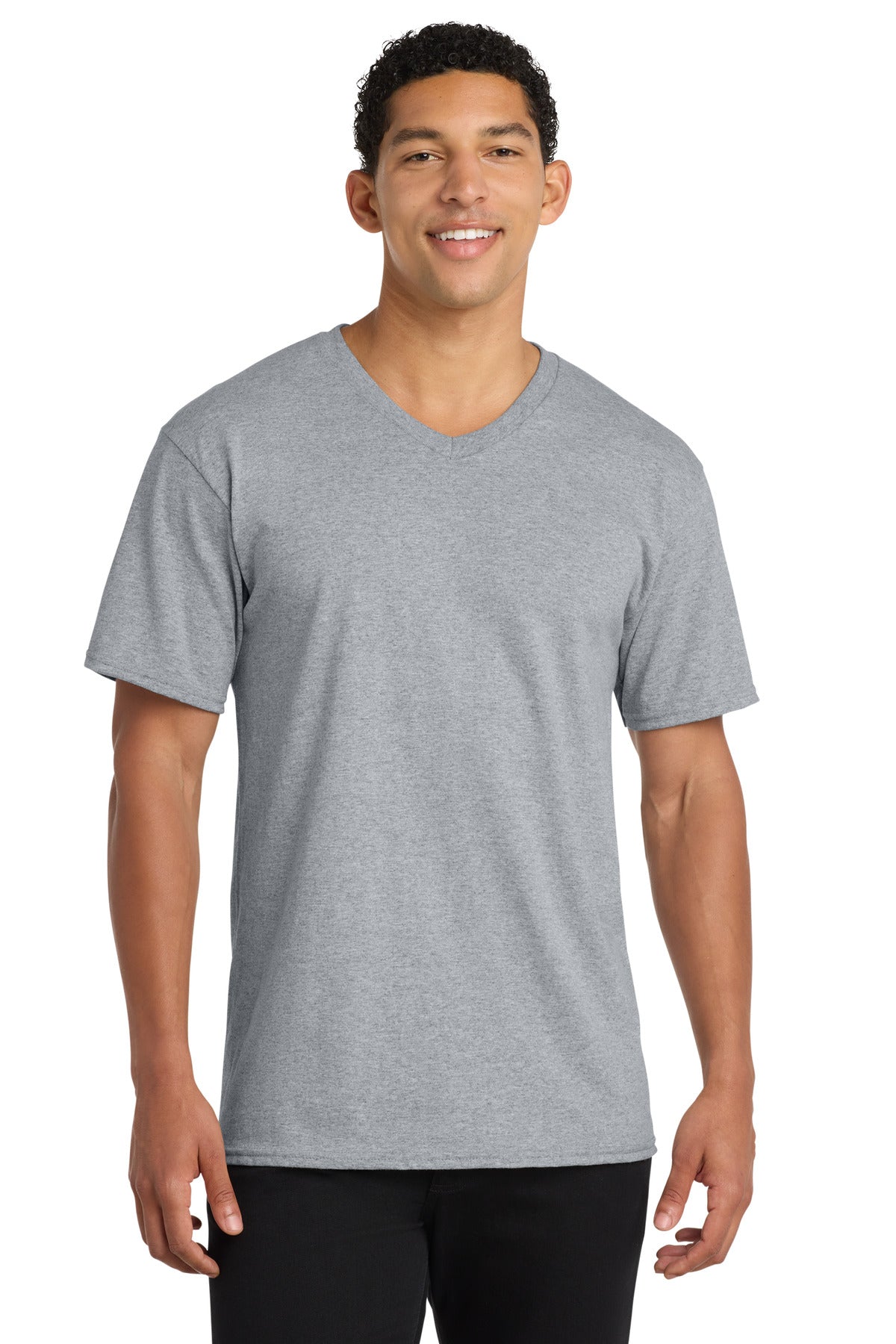 Port & Coƒ?› Core Cotton V-Neck Tee. PC54V