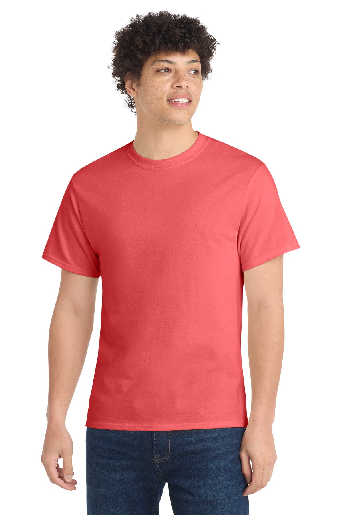 Port & Coƒ?› Core Cotton Tee. PC54
