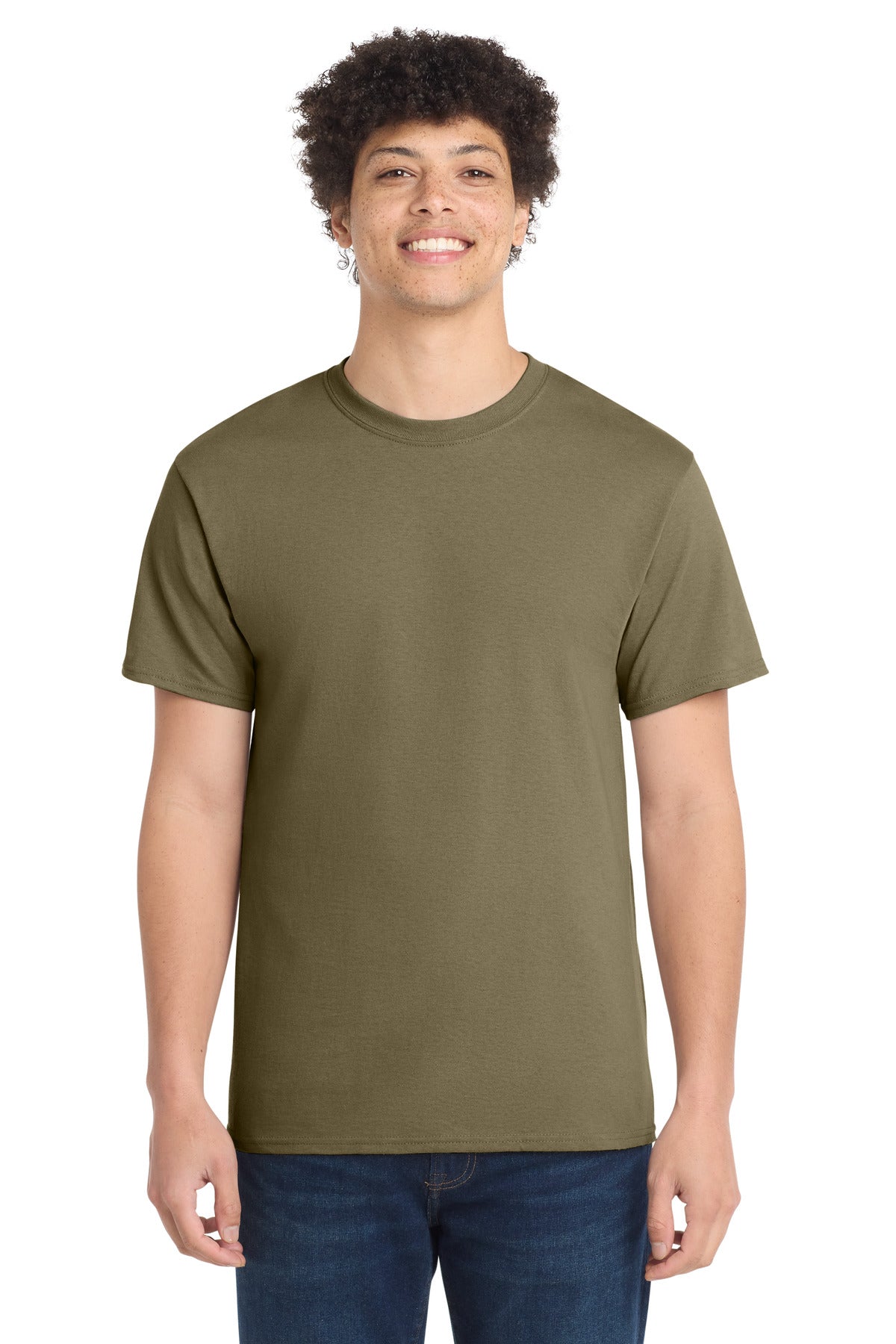 Port & Coƒ?› Core Cotton Tee. PC54