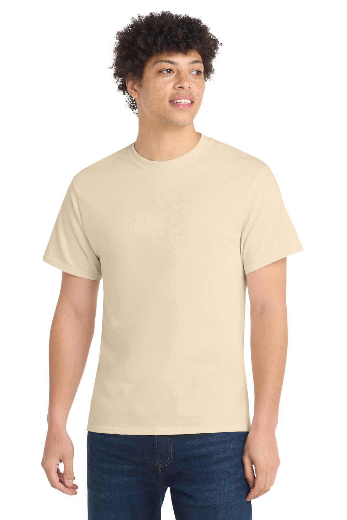 Port & Coƒ?› Core Cotton Tee. PC54