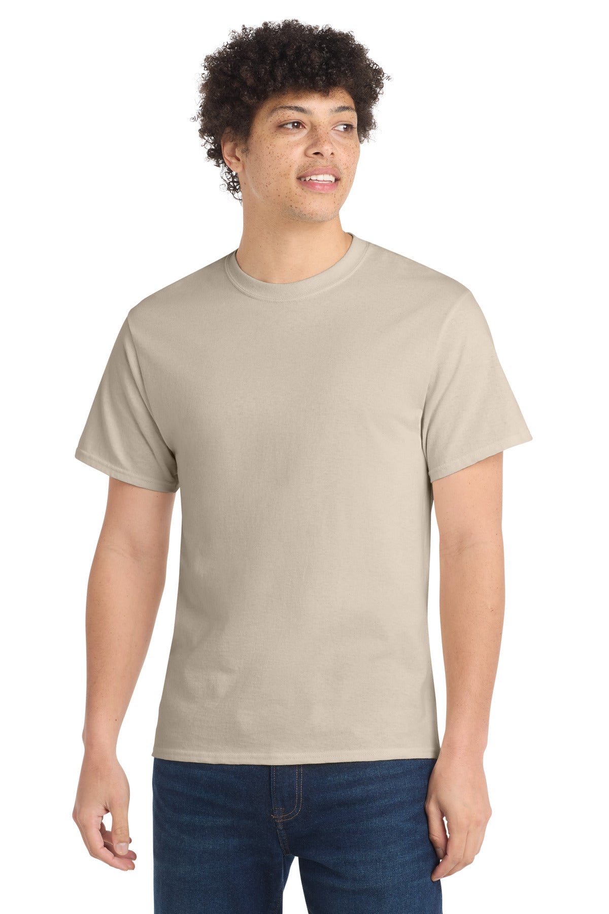 Port & Coƒ?› Core Cotton Tee. PC54