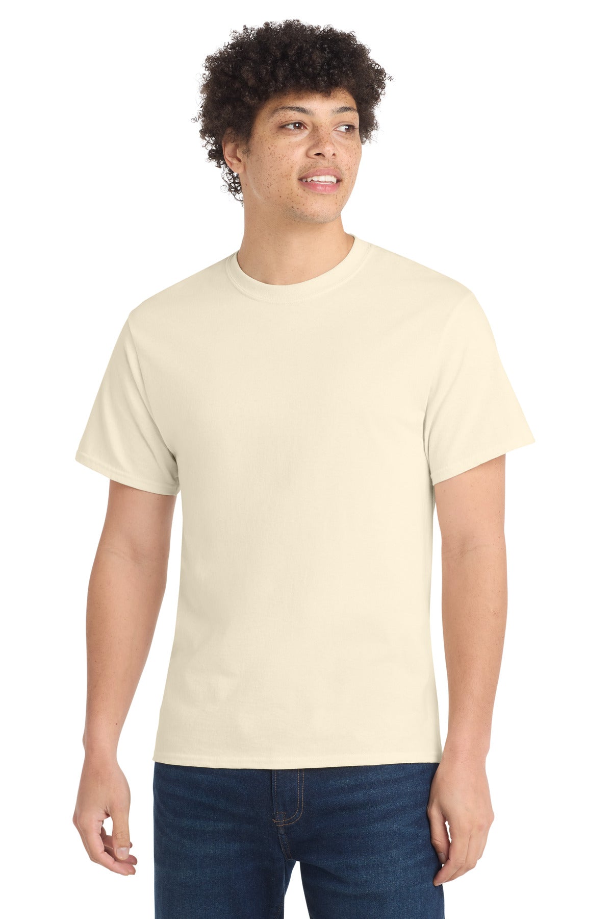 Port & Coƒ?› Core Cotton Tee. PC54