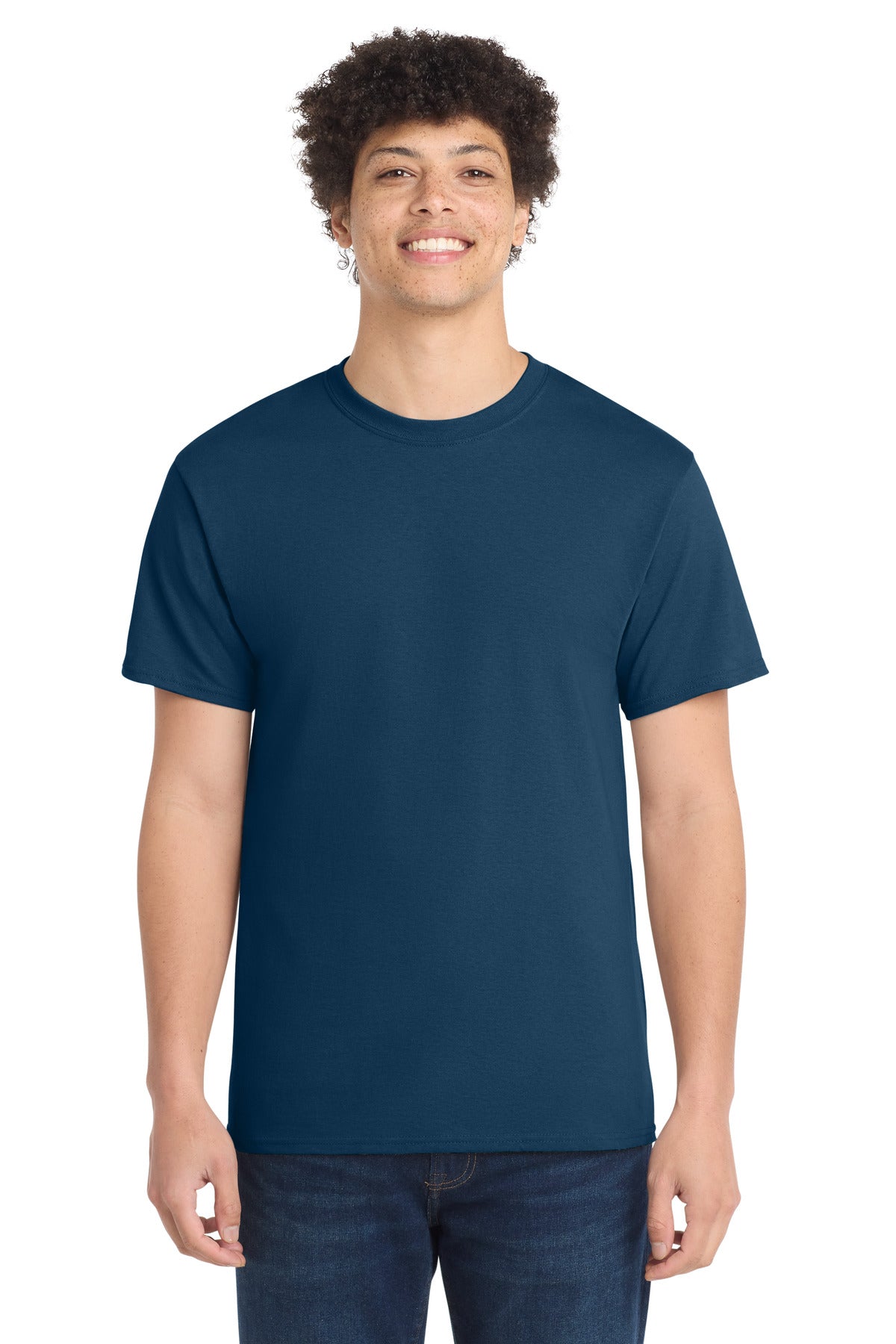 Port & Coƒ?› Core Cotton Tee. PC54