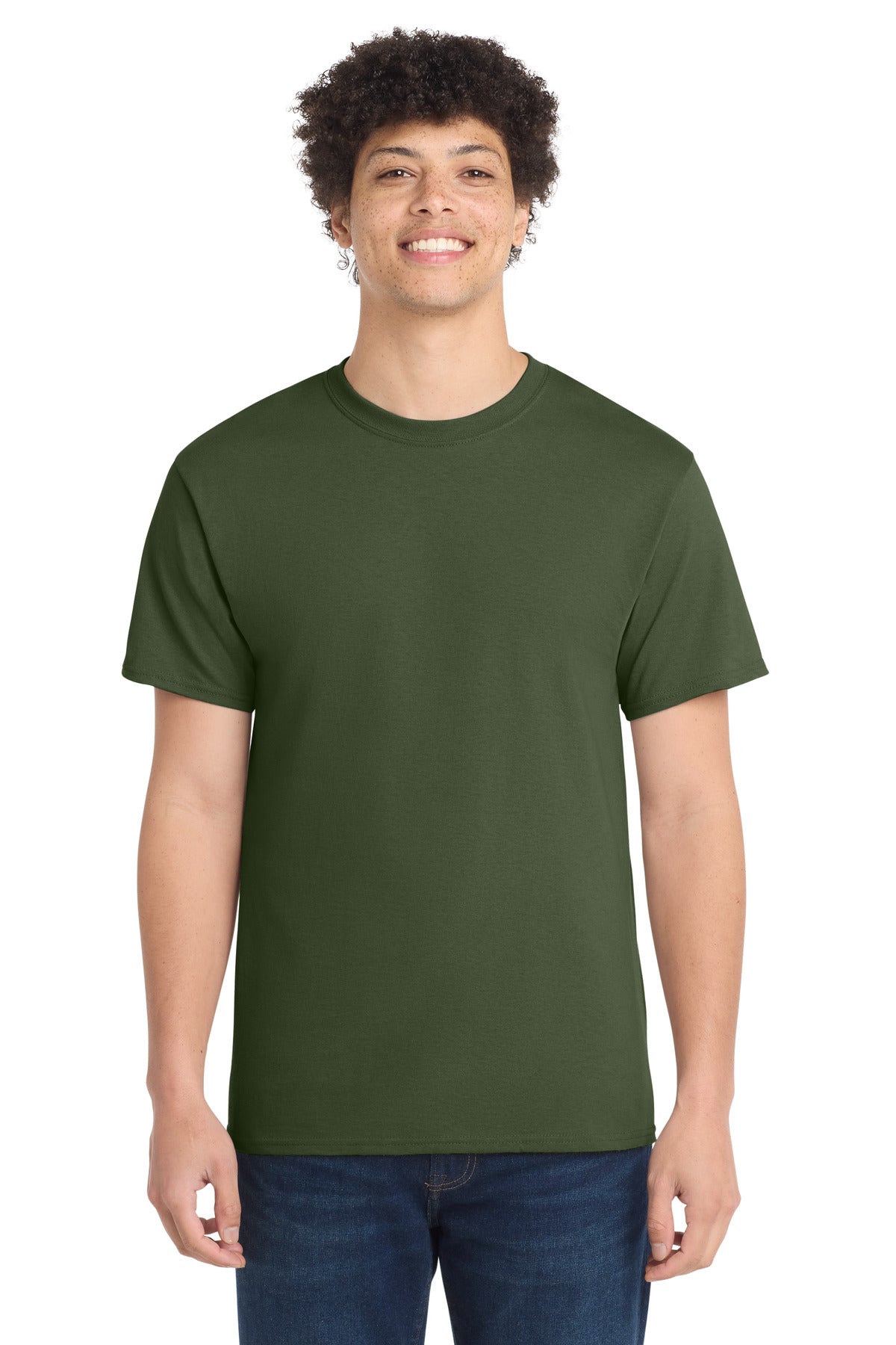 Port & Coƒ?› Core Cotton Tee. PC54