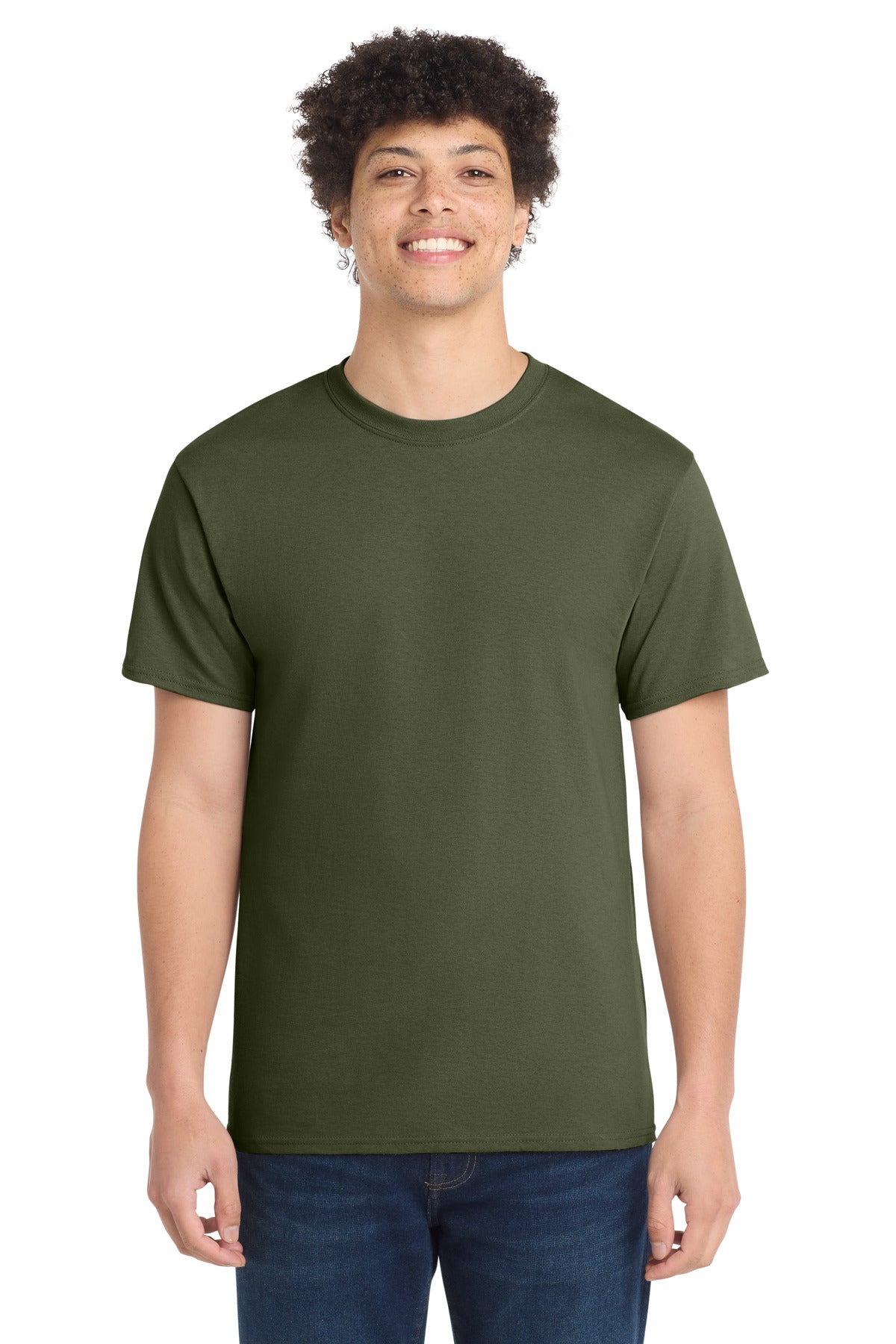 Port & Coƒ?› Core Cotton Tee. PC54