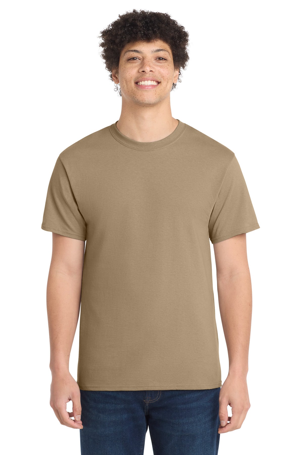 Port & Coƒ?› Core Cotton Tee. PC54