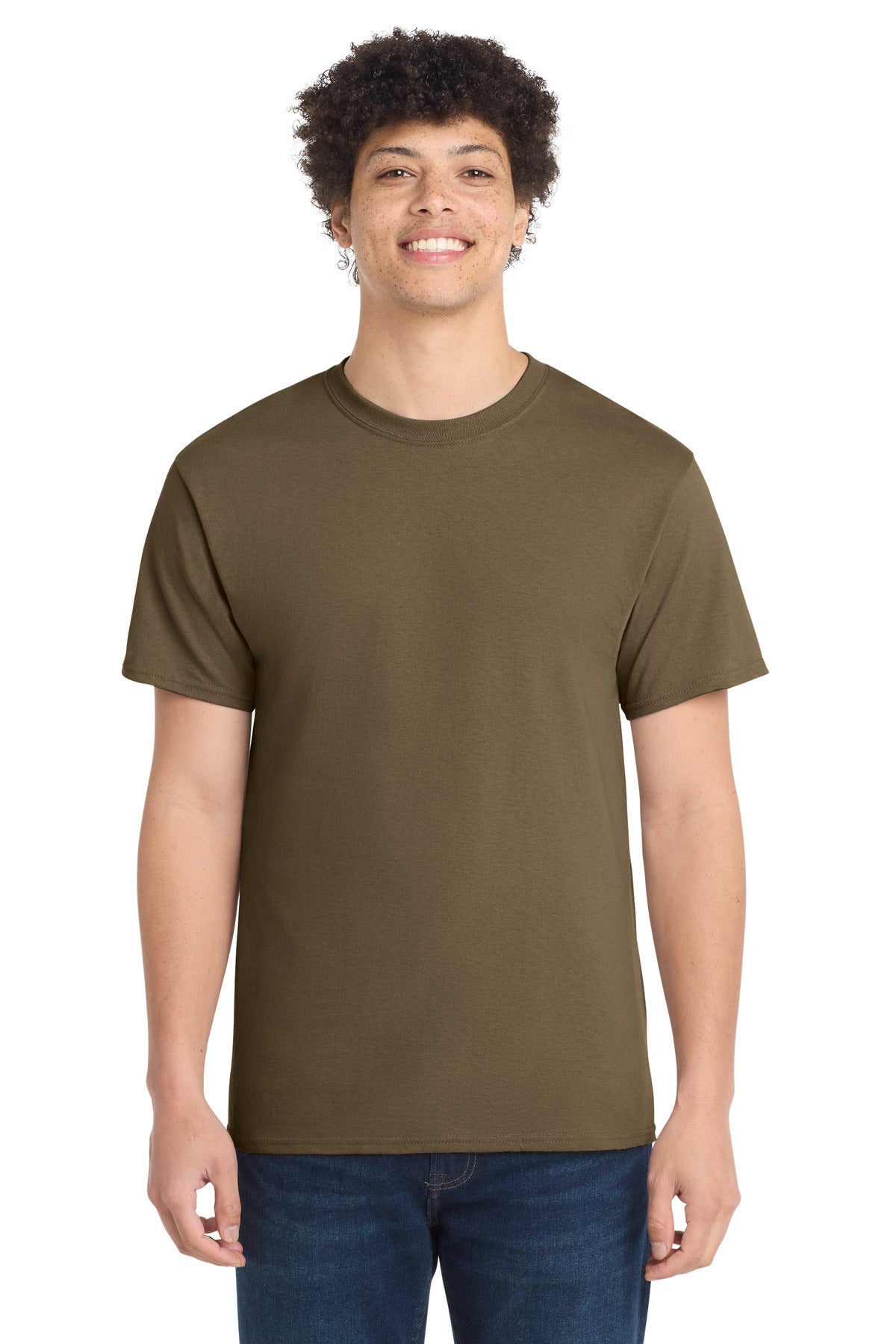 Port & Coƒ?› Core Cotton Tee. PC54
