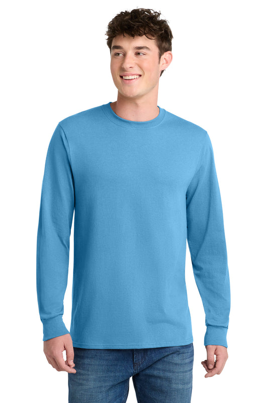Port & Coƒ?› Long Sleeve Core Blend Tee. PC55LS