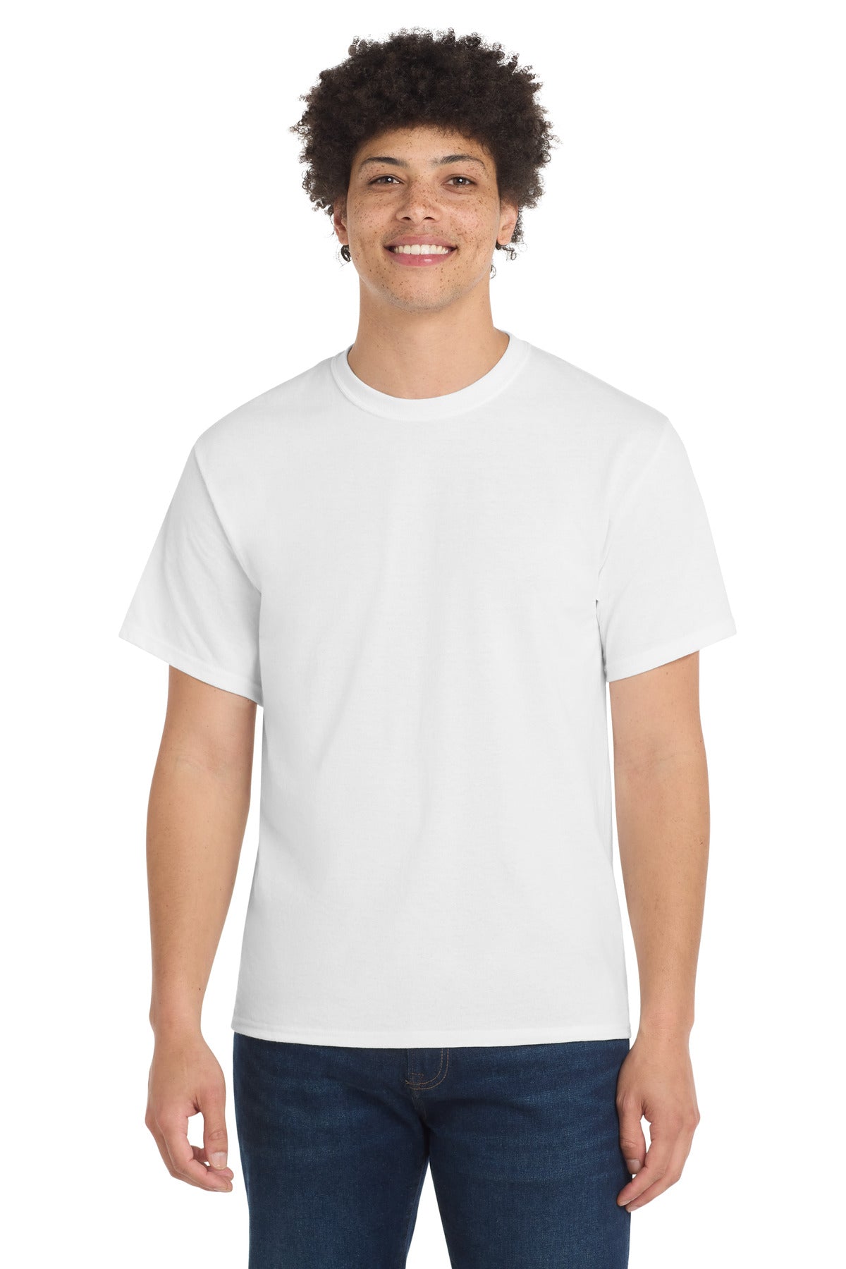 Port & Coƒ?› Core Blend Tee.  PC55