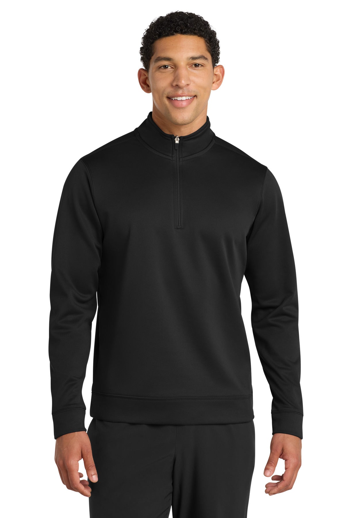 Port & Coâ„¢ Performance Fleece 1/4-Zip Pullover Sweatshirt. PC590Q