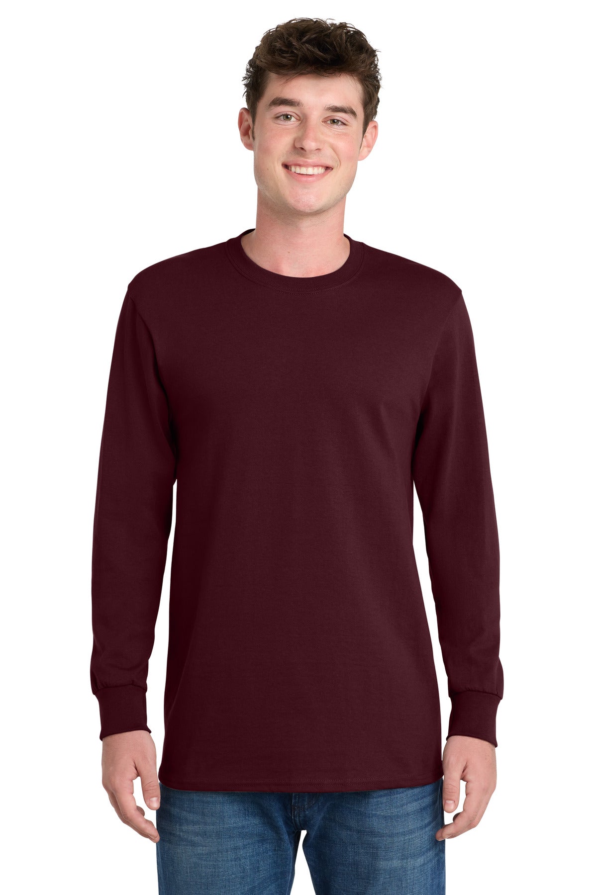 Port & Coâ„¢ Tall Long Sleeve Essential Tee. PC61LST