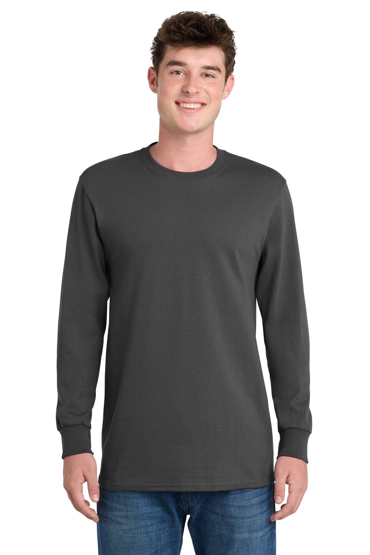 Port & Coâ„¢ Tall Long Sleeve Essential Tee. PC61LST